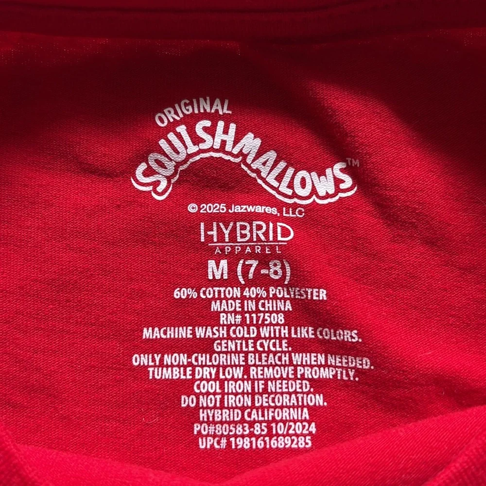 Hybrid & Company Red “Love Is Magical” Squishmallows Girl T-Shirt - Picture 3 of 4
